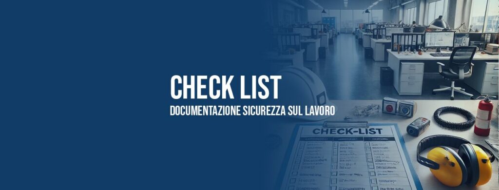 Check list documentazione sicurezza sul lavoro